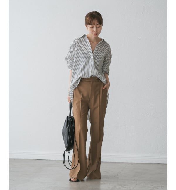 NOBLE「《追加》イージーケアコットンスキッパーシャツ」|シャツ・ブラウス|