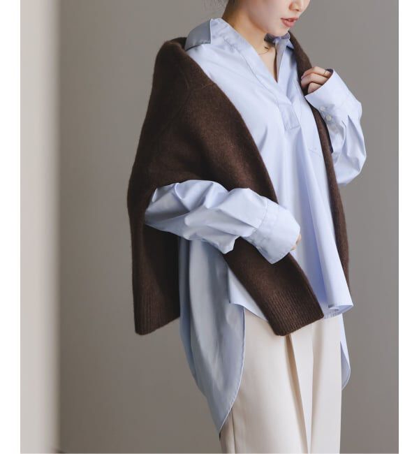 NOBLE「《追加》イージーケアコットンスキッパーシャツ」|シャツ・ブラウス|