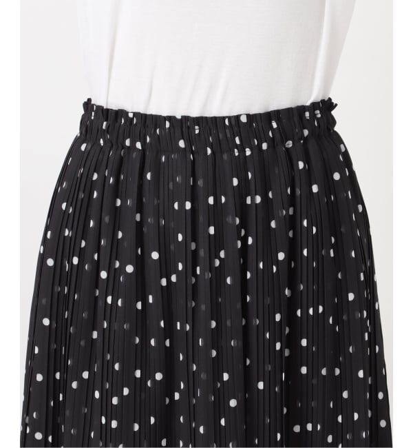 Spick and Span「《WEB限定 / 追加予約》ドットプリーツイージースカート」|スカート|