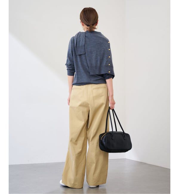 FRAMeWORK「≪予約≫ワイドチノパンツ」|チノ|