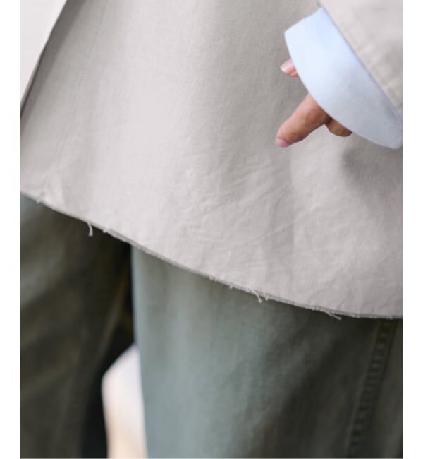 FRAMeWORK「≪予約≫バンドカラーロングシャツ」|シャツ・ブラウス|