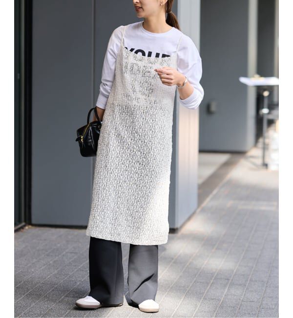 FRAMeWORK「≪予約≫シャーリングレースキャミワンピース」|ワンピース|