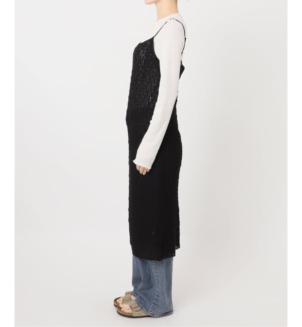 FRAMeWORK「≪予約≫シャーリングレースキャミワンピース」|ワンピース|