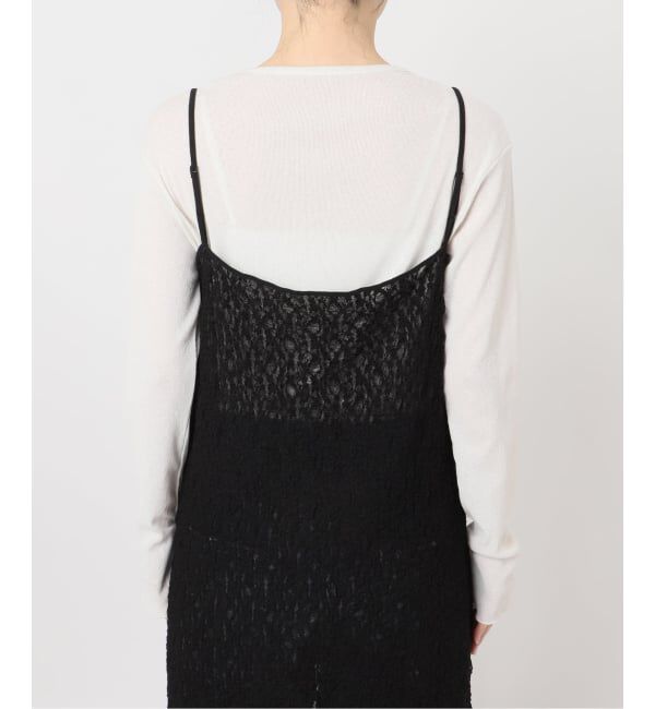 FRAMeWORK「≪予約≫シャーリングレースキャミワンピース」|ワンピース|