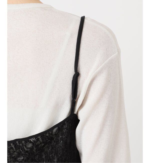 FRAMeWORK「≪予約≫シャーリングレースキャミワンピース」|ワンピース|