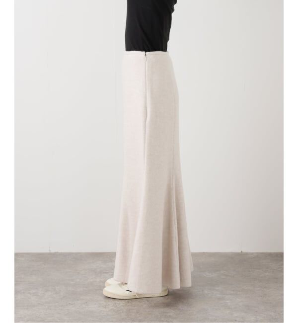 FRAMeWORK「SOWER/ソウワー YURA シルク混フリーススカート」|スカート|