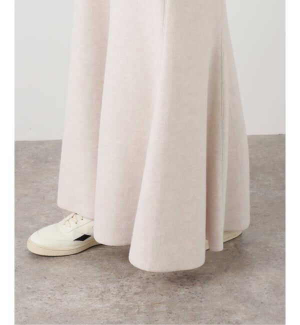 FRAMeWORK「SOWER/ソウワー YURA シルク混フリーススカート」|スカート|
