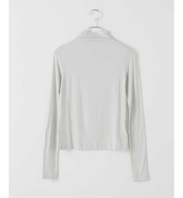 FRAMeWORK「SOWER/ソウワー EDIE シルク混 タートル」|Tシャツ・カットソー|サックスブルー