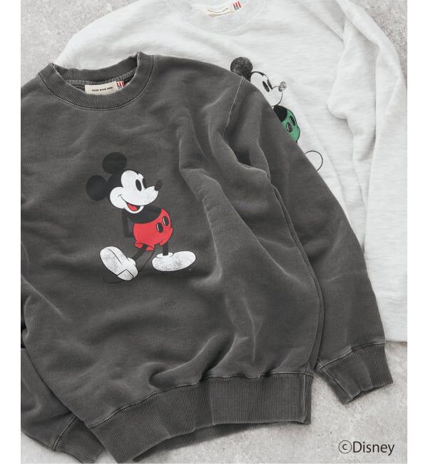 Spick and Span「《予約》GOOD ROCK SPEED/グッドロックスピード別注ダメージ / ミッキー / スウェット」|スウェット・ジャージ|