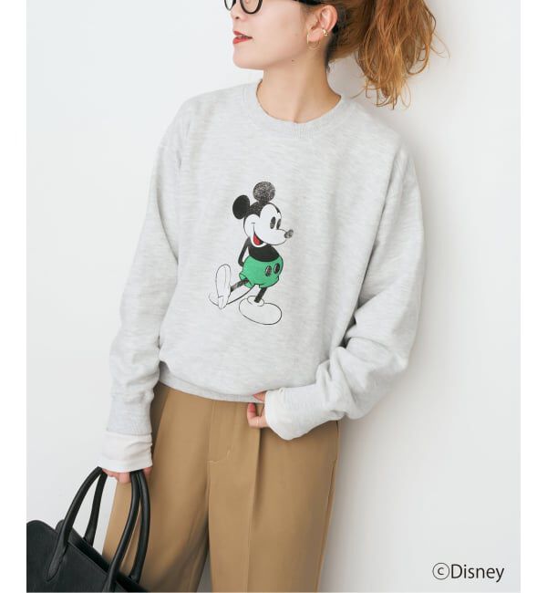 Spick and Span「《予約》GOOD ROCK SPEED/グッドロックスピード別注ダメージ / ミッキー / スウェット」|スウェット・ジャージ|