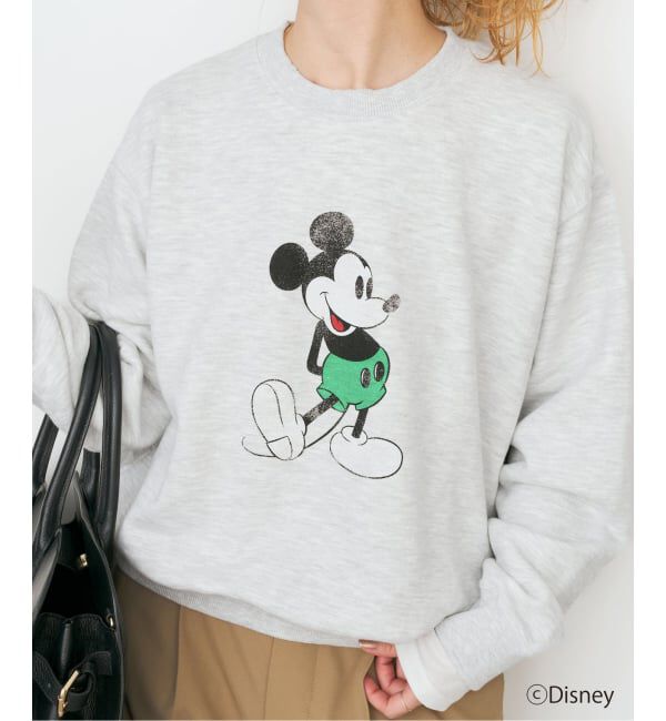 Spick and Span「《予約》GOOD ROCK SPEED/グッドロックスピード別注ダメージ / ミッキー / スウェット」|スウェット・ジャージ|