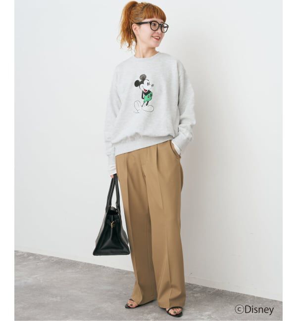 Spick and Span「《予約》GOOD ROCK SPEED/グッドロックスピード別注ダメージ / ミッキー / スウェット」|スウェット・ジャージ|