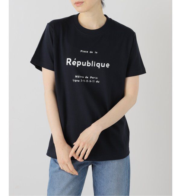  「【洗える】ANGE IN DISGUISE/アンジ イン ディスガイズ Republique 別注Tシャツ」|Tシャツ・カットソー|