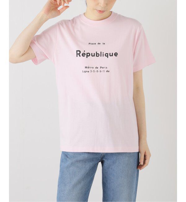  「【洗える】ANGE IN DISGUISE/アンジ イン ディスガイズ Republique 別注Tシャツ」|Tシャツ・カットソー|
