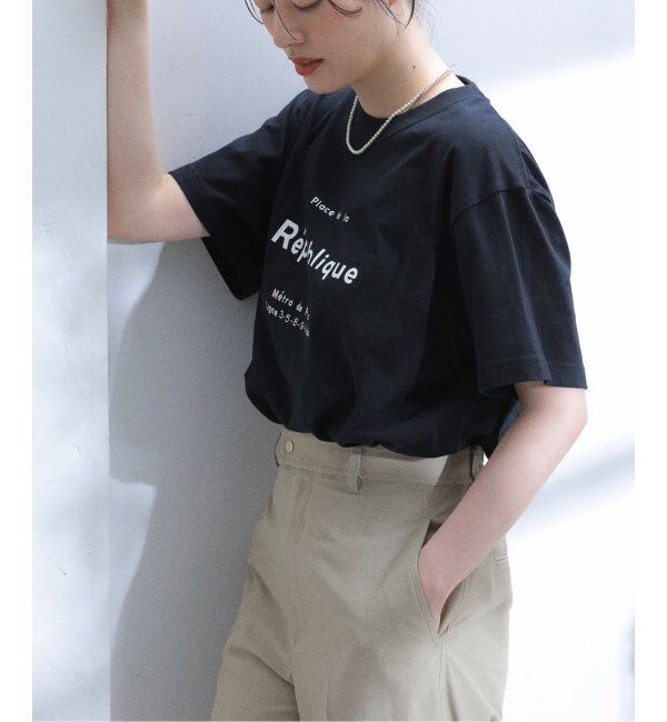  「【洗える】ANGE IN DISGUISE/アンジ イン ディスガイズ Republique 別注Tシャツ」|Tシャツ・カットソー|