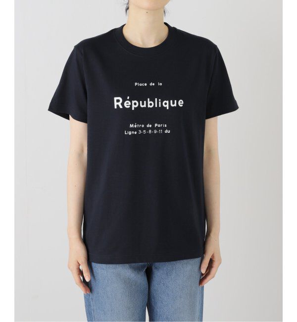  「【洗える】ANGE IN DISGUISE/アンジ イン ディスガイズ Republique 別注Tシャツ」|Tシャツ・カットソー|