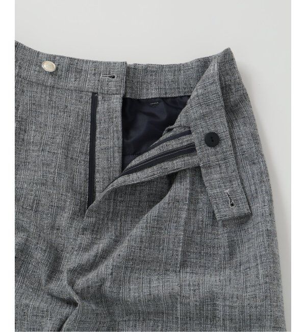  「【洗える】ツイードワイドパンツ」|スラックス|