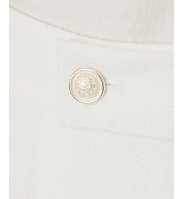  「【洗える】ツイードワイドパンツ」|スラックス|