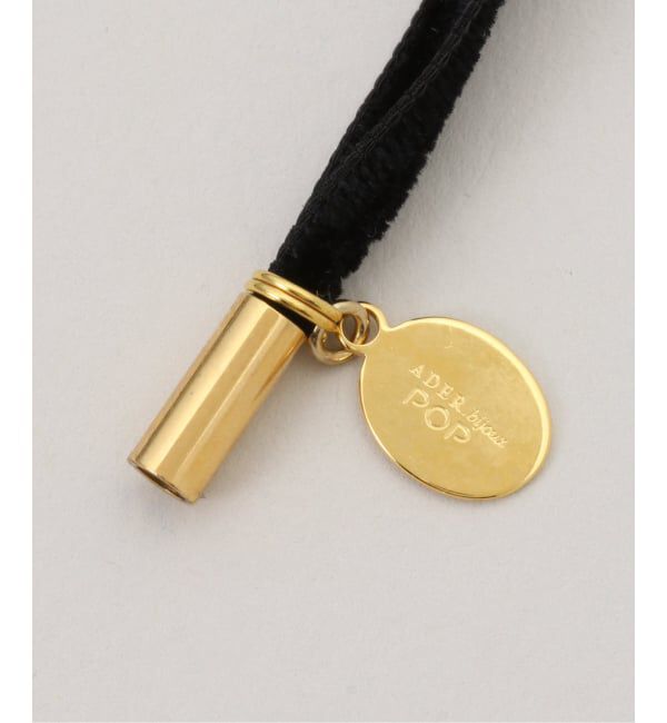  「POP ADER.bijoux/ポップ アデルビジュー Noemie velour necklace」|ネックレス|