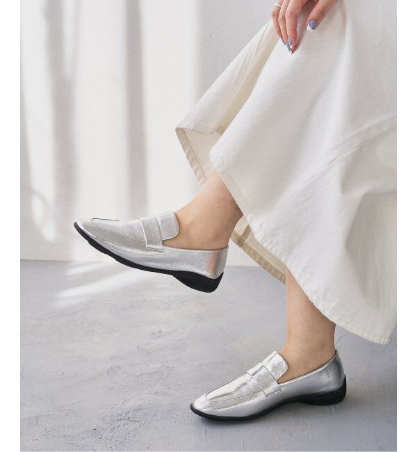  「レインモールドローファー」|ローファー|シルバー