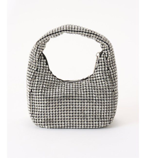  「VELETTO / ベレット bijouminibag」|ハンドバッグ|シルバー