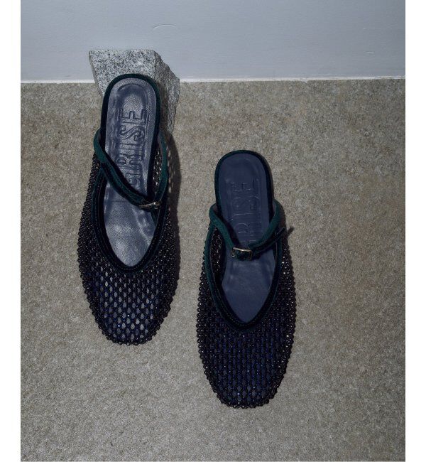 GRISE「GRISEビジューネットミュール」|その他|グリーン