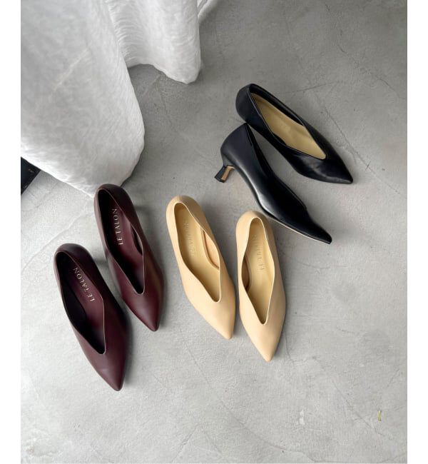  「《追加3》4.5cmポインテッドハイバンプパンプス」|パンプス|