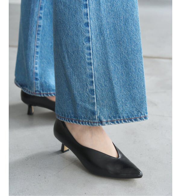  「《追加3》4.5cmポインテッドハイバンプパンプス」|パンプス|