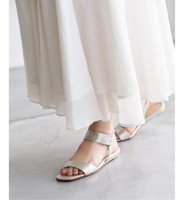  「《追加2》2cmゴムストラップサンダル」|サンダル|