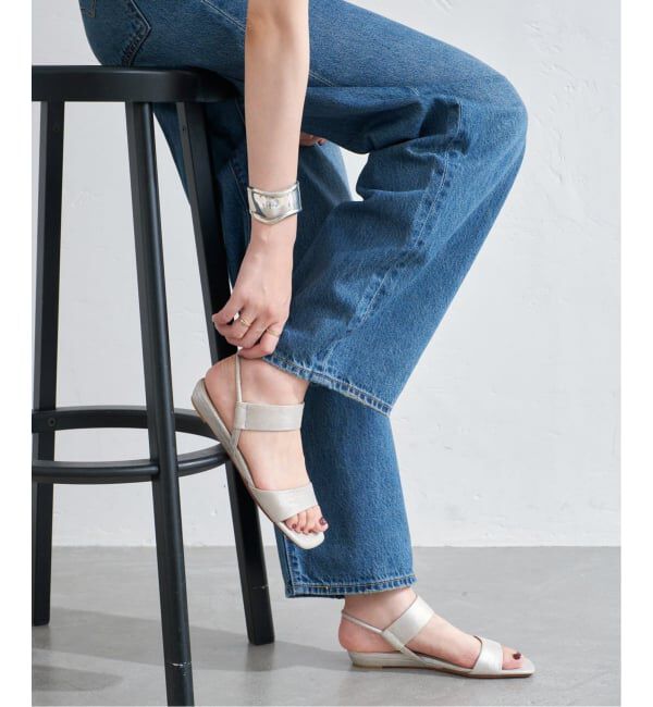  「《追加2》2cmゴムストラップサンダル」|サンダル|