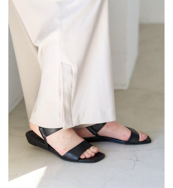  「《追加2》2cmゴムストラップサンダル」|サンダル|