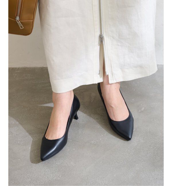  「≪追加≫5cmポインテッドプレーン」|パンプス|ブラック A