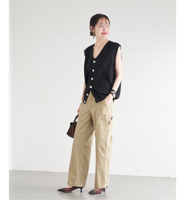  「5cmスクエアチュールバックルパンプス」|パンプス|