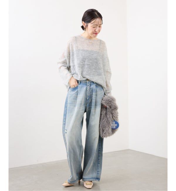  「5cmスクエアチュールバックルパンプス」|パンプス|