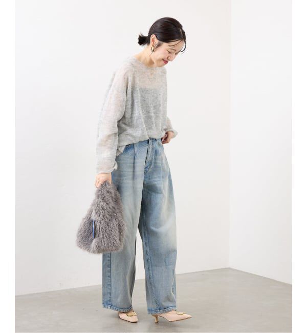  「5cmスクエアチュールバックルパンプス」|パンプス|