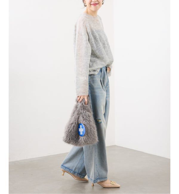  「5cmスクエアチュールバックルパンプス」|パンプス|