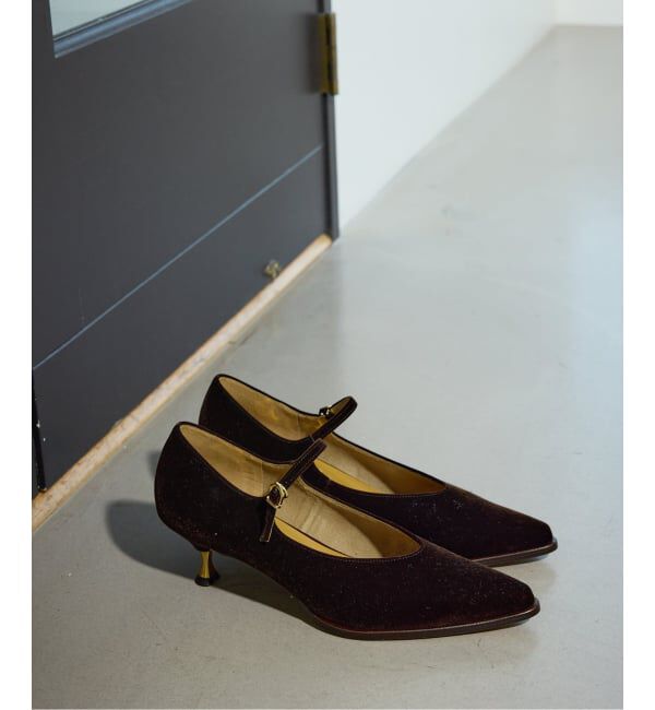 GRISE「《追加》GRISE5cmポインテッドメリージェーンパンプス」|パンプス|ブラウン