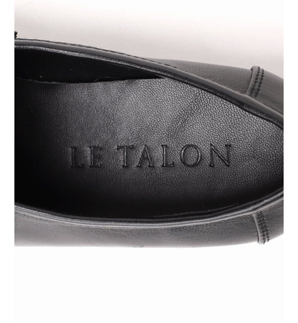  「《予約》レザーギャザーローファー」|ローファー|