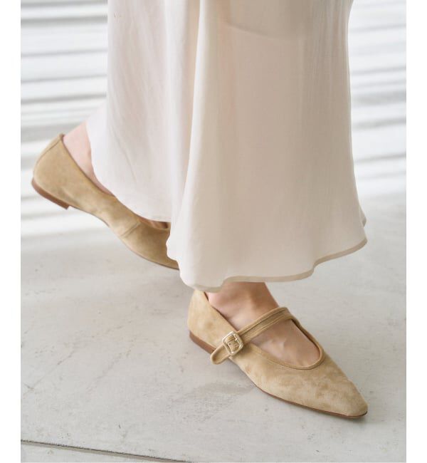  「《追加予約》レザーソフトメリージェーン」|その他|ベージュ