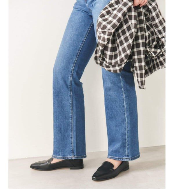  「《追加》スクエアステッチソフトローファー」|ローファー|