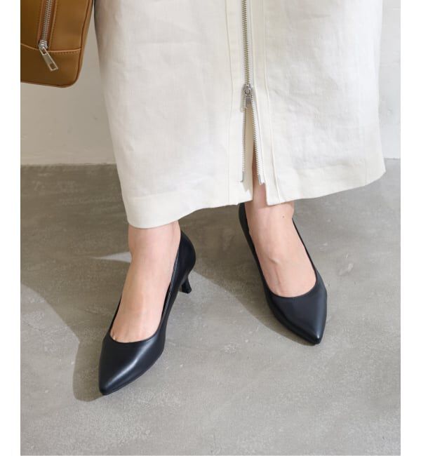  「《追加》5cmポインテッドプレーン」|パンプス|ブラック A