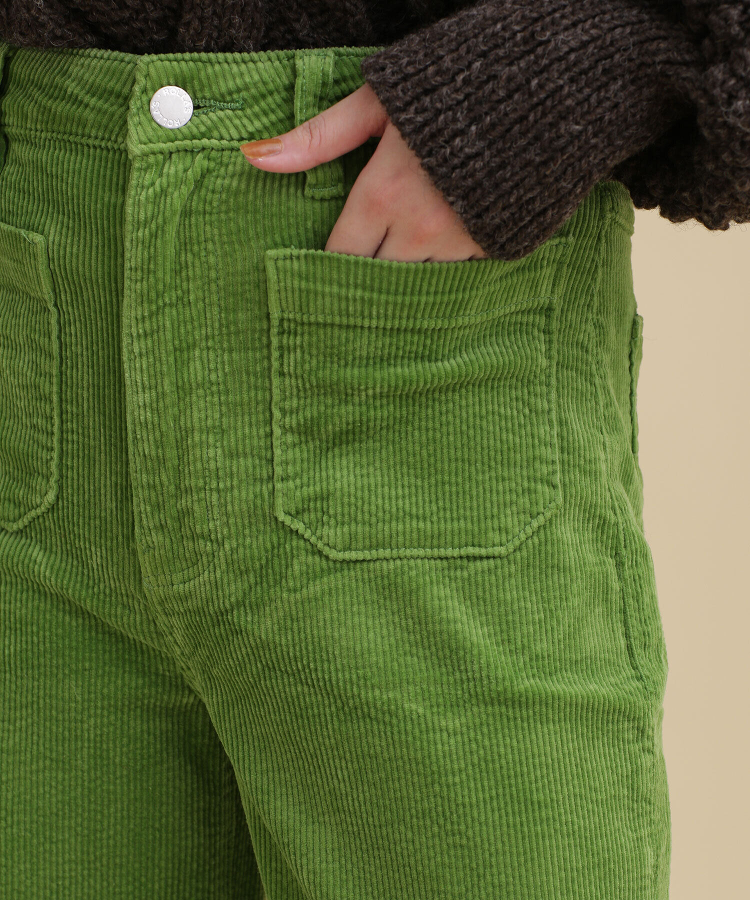 nano･universe「ROLLA'S/SAILOR JEAN OLIEVE CORD」|チノ|