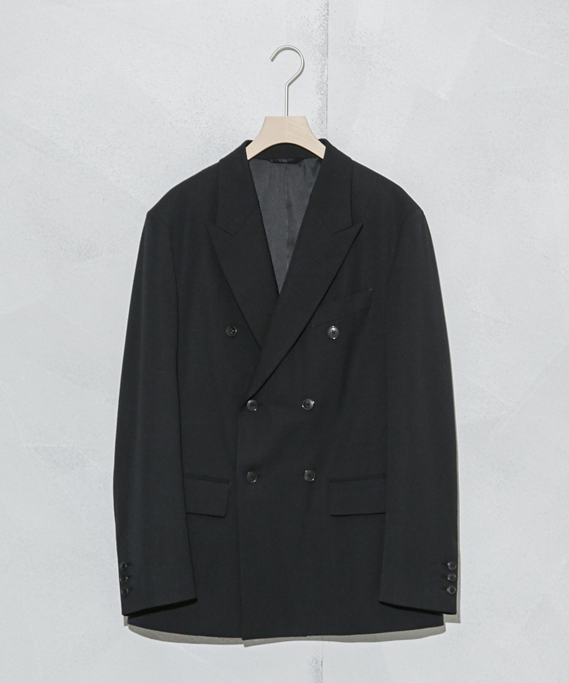 nano･universe「「ESSENTIAL LINE」TWソリッドダブルジャケット」|スーツ|