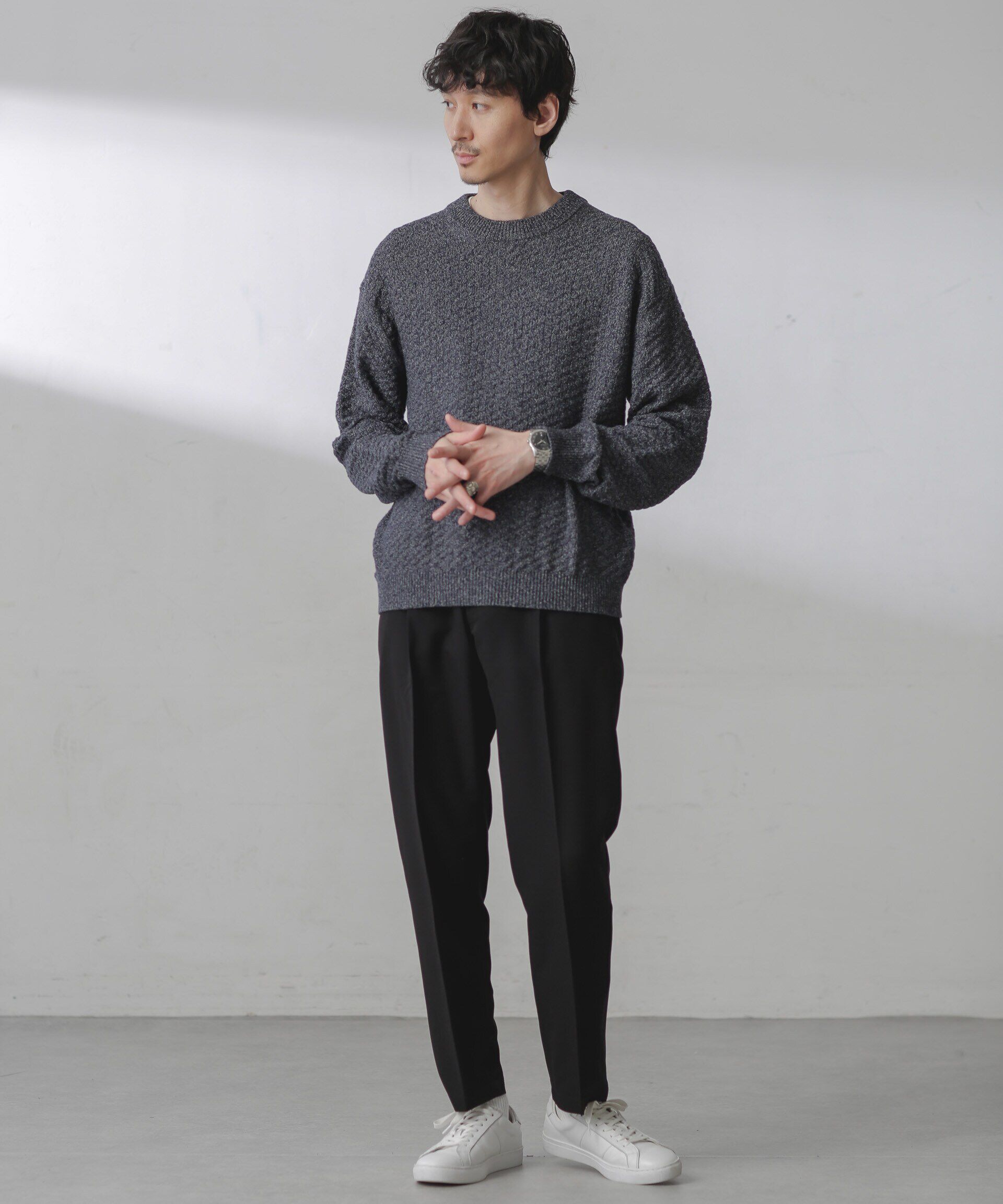 nano･universe「ALWAYS EASY ワンタックスラックス」|スラックス|