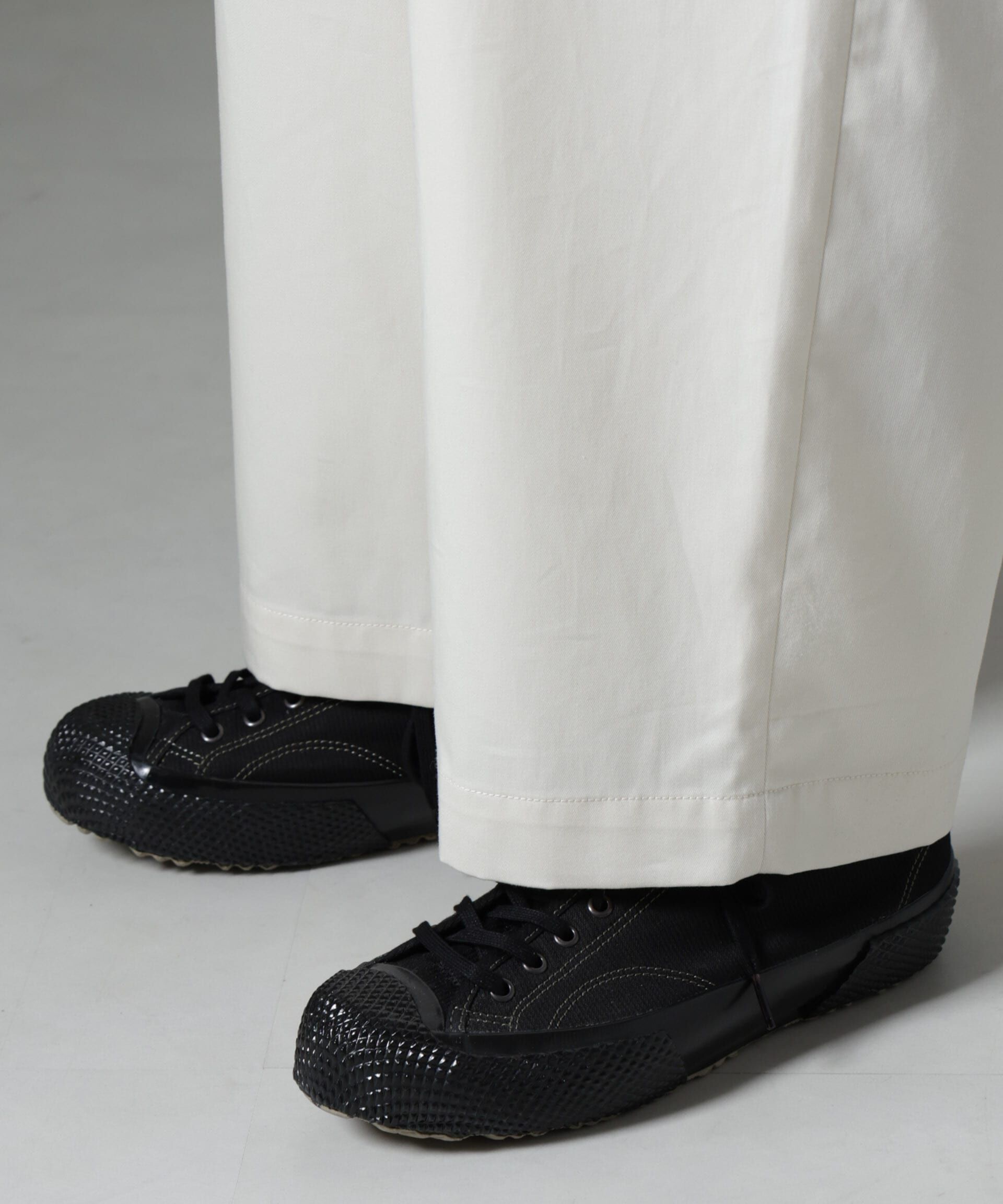 nano･universe「「大人のワイドパンツ」2タックワイドトラウザーズ」|チノ|