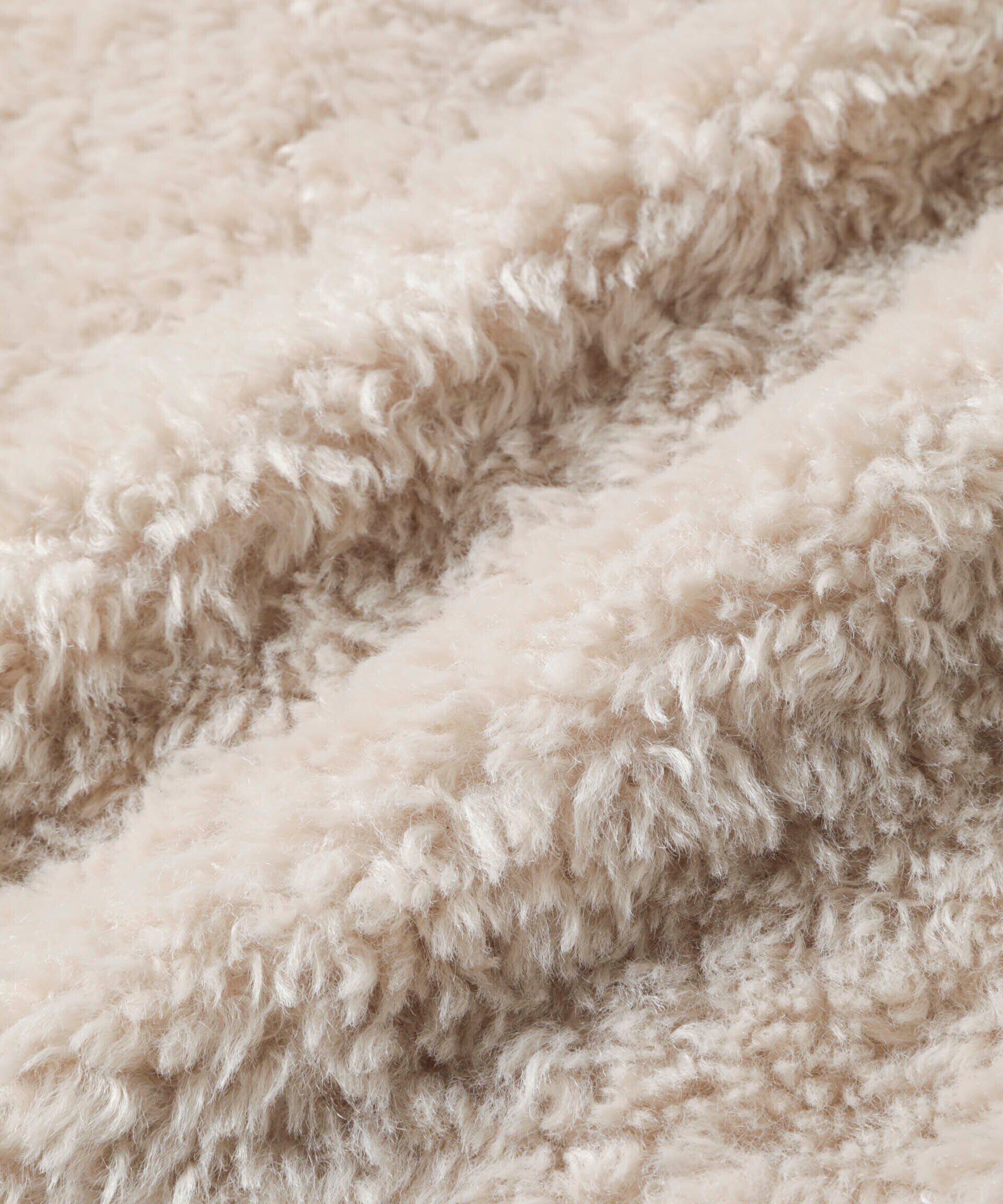 nano･universe「カーリーファーミドルベスト」|テーラードジャケット|