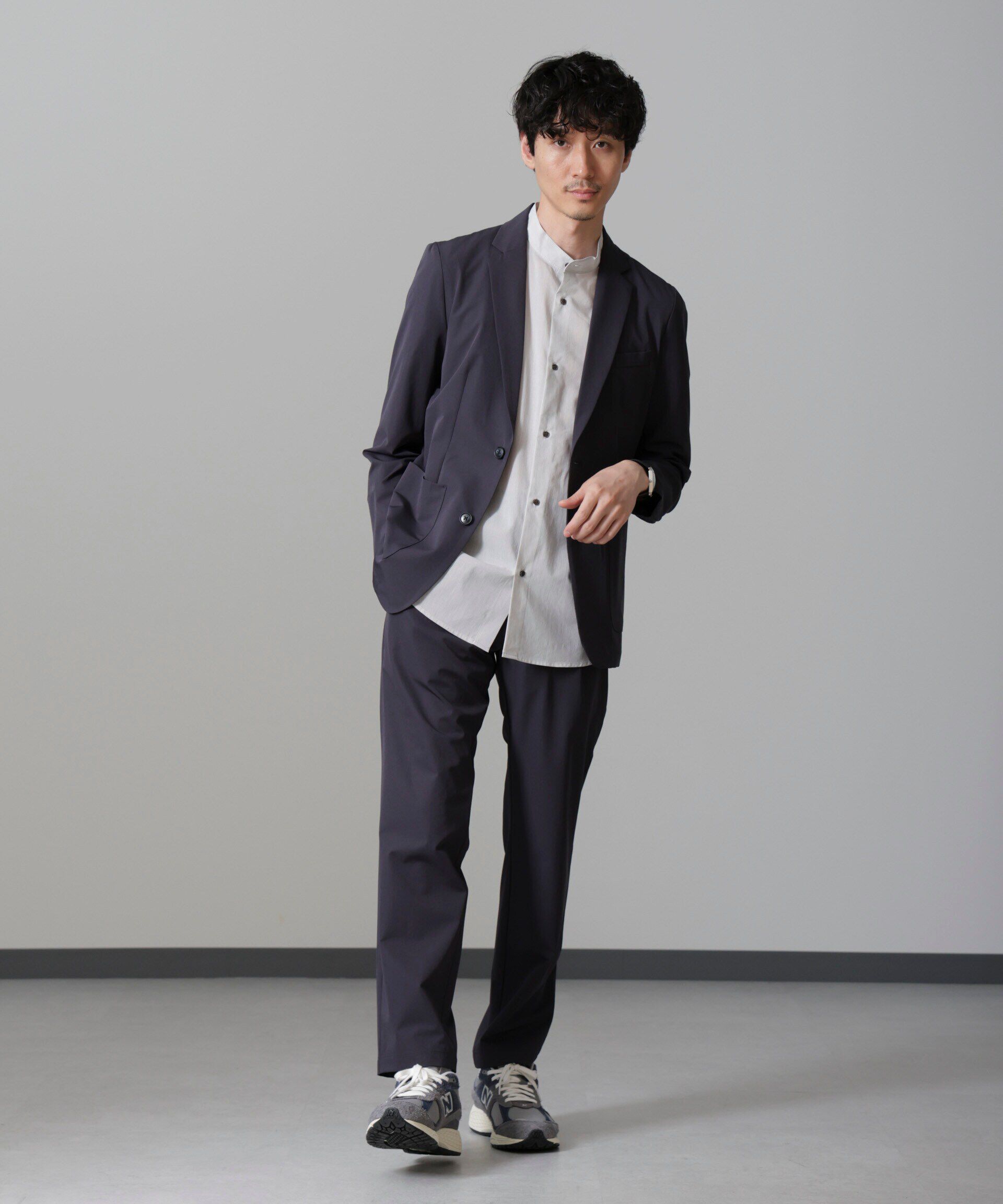 nano･universe「WEB限定/アクティブ4WAYストレッチドライ セットアップ」|スーツ|