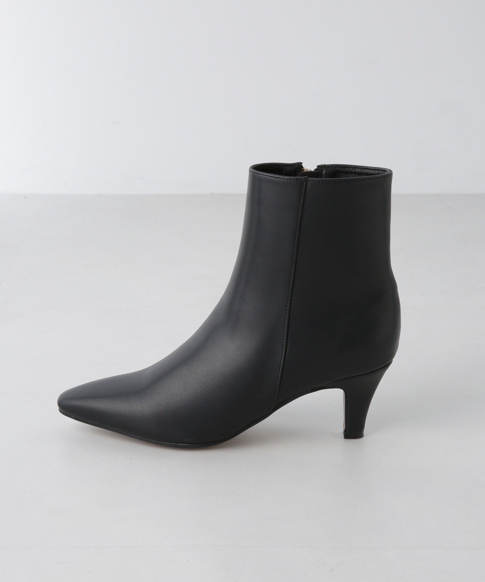 nano･universe「ポインテッドトゥショートブーツ」|ビジネス・ドレスシューズ|