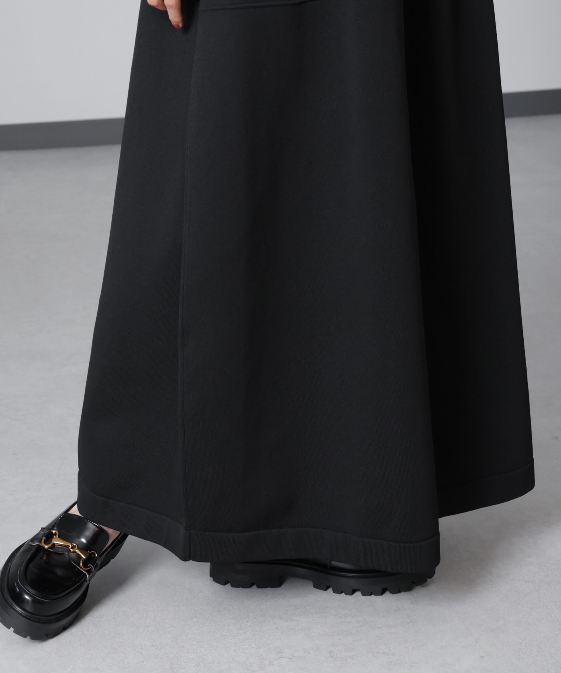 nano･universe「2WAYベアニットスカート (セットアップ可)」|スカート|