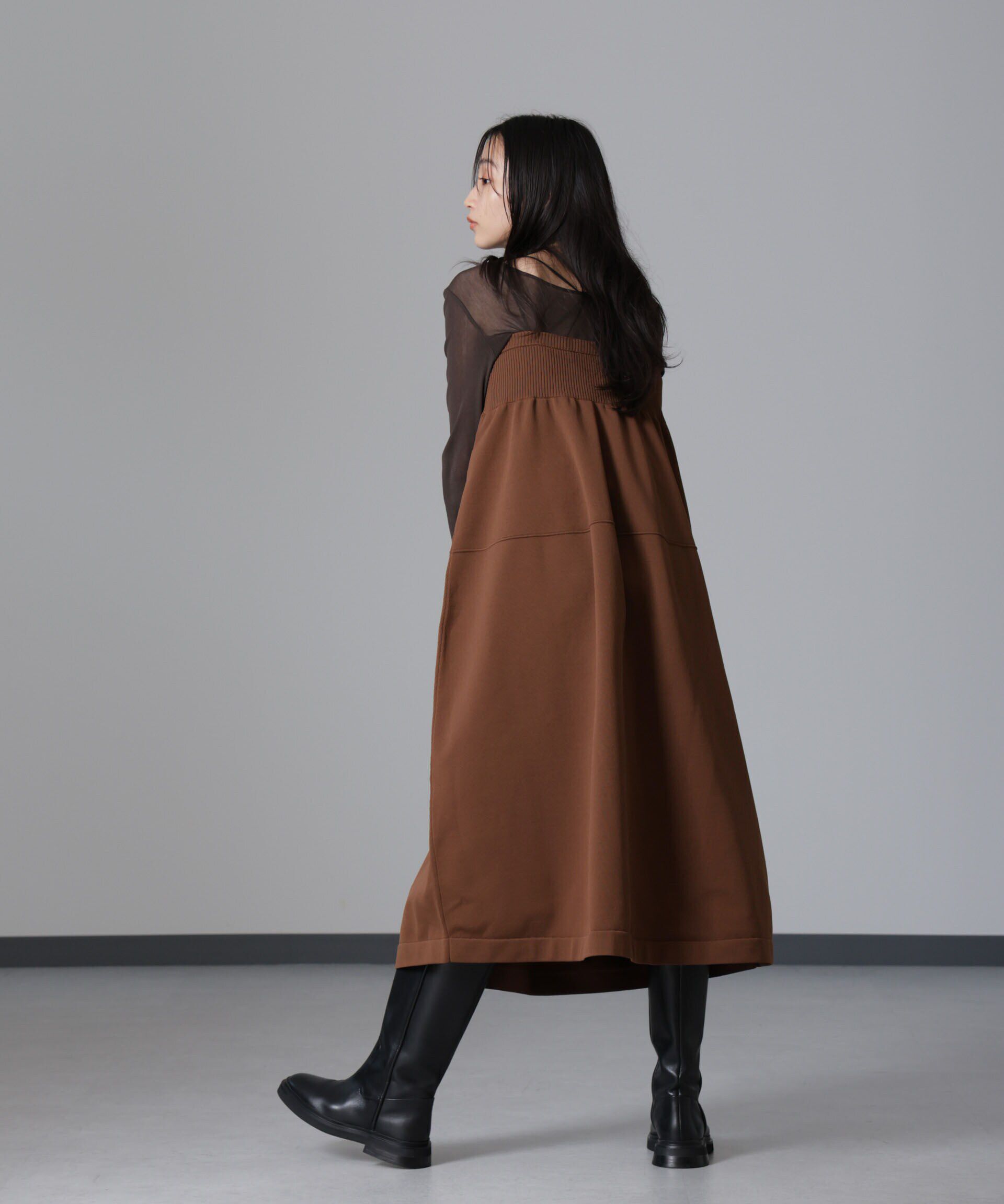 nano･universe「2WAYベアニットスカート (セットアップ可)」|スカート|